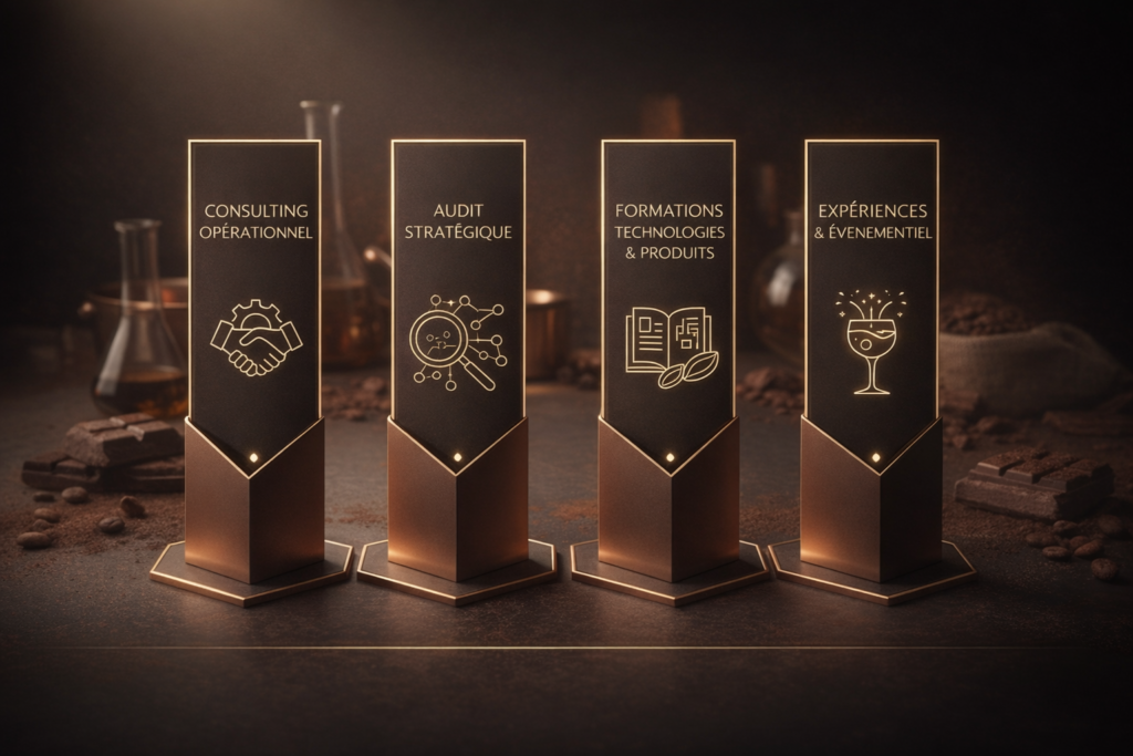 consulting opérationel, audit strategique, gammes et événementiels